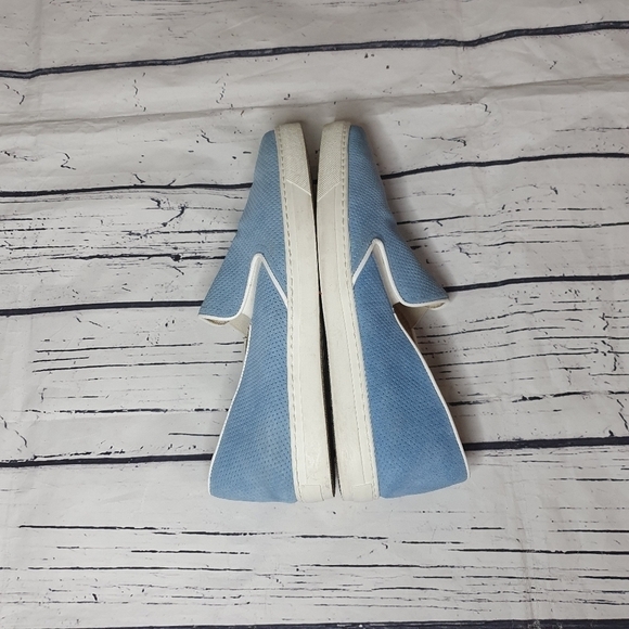 BOEMOS Made In Italy Upper Leather Light Blue Slip On Shoes Size 39 - Picture 5 of 8